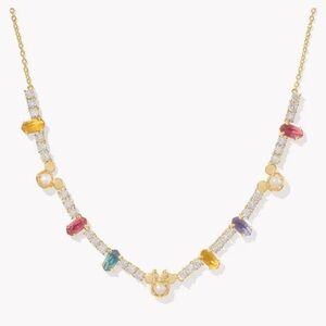 Kendra Scott Disney Mickey & Minnie tennis necklace